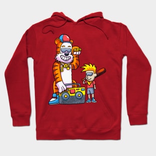 calvin and hobbes a radio connoisseur Hoodie